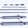 Xilanh, trục vít, bộ đầu trục vít, adapter và đầu phun nhựa cho máy Nissei